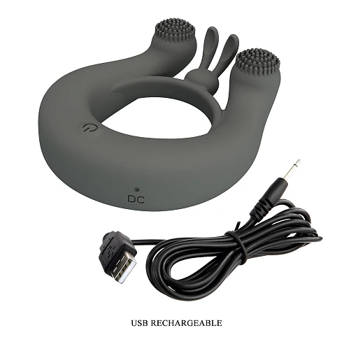 Pierścień erekcyjny wibracyjny Master Ring - silikon — zdjęcie 11