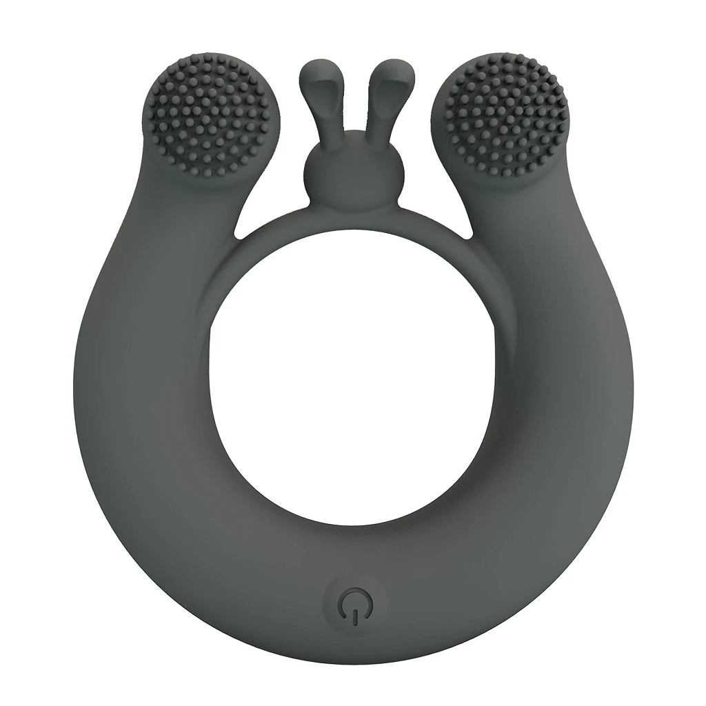 Pierścień erekcyjny wibracyjny Pretty Love Master Ring – silikon — zdjęcie 3