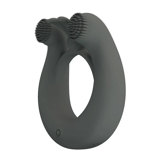 Pierścień erekcyjny wibracyjny Master Ring - silikon — zdjęcie 3