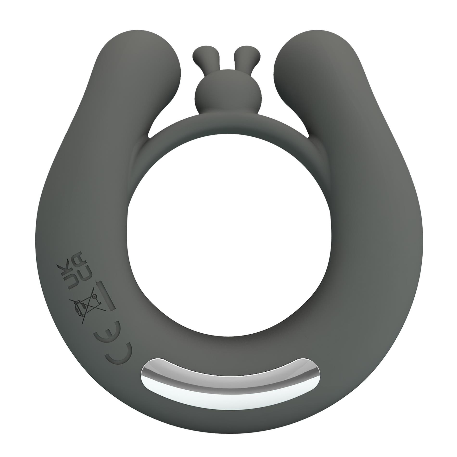 Pierścień erekcyjny wibracyjny Master Ring - silikon — zdjęcie 6