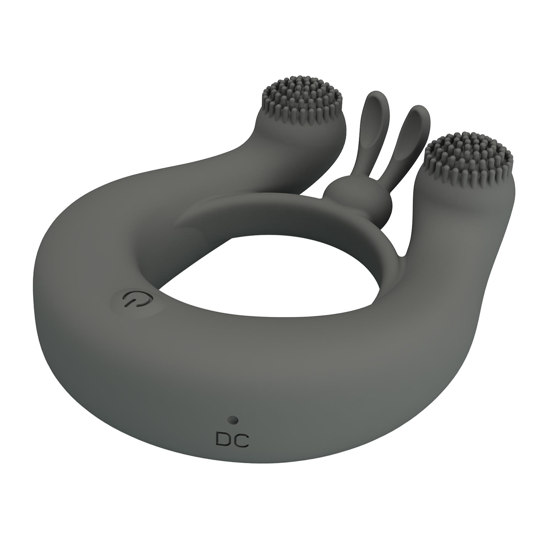 Pierścień erekcyjny wibracyjny Master Ring - silikon — zdjęcie 7