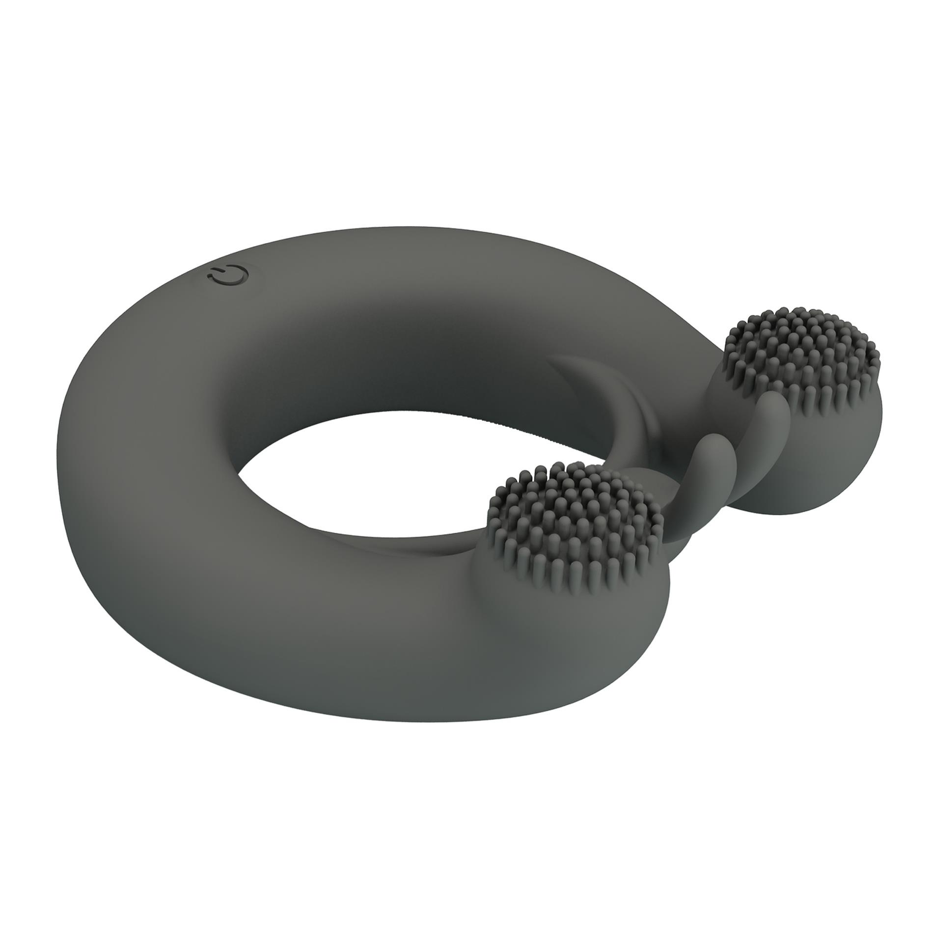 Pierścień erekcyjny wibracyjny Master Ring - silikon — zdjęcie 8