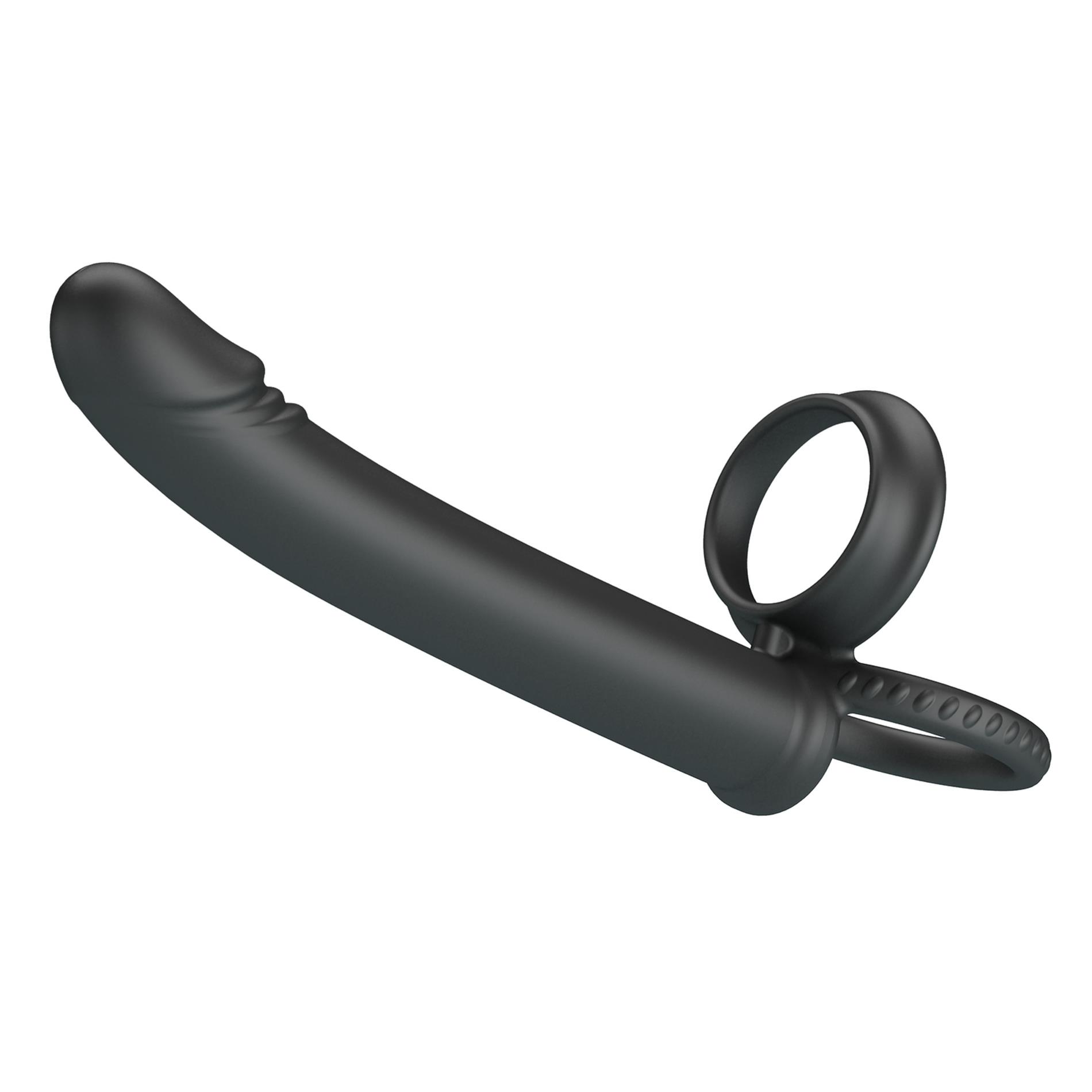 Zestaw strap-on Moses - silikon, regulowany — zdjęcie 2