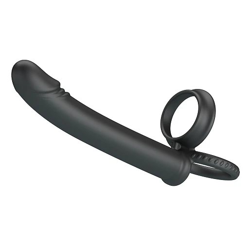 Zestaw strap-on Moses - silikon, regulowany — zdjęcie 2