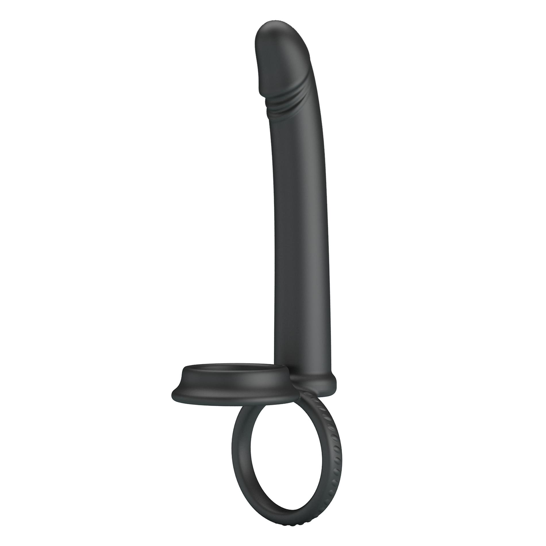 Zestaw strap-on Moses - silikon, regulowany — zdjęcie 3