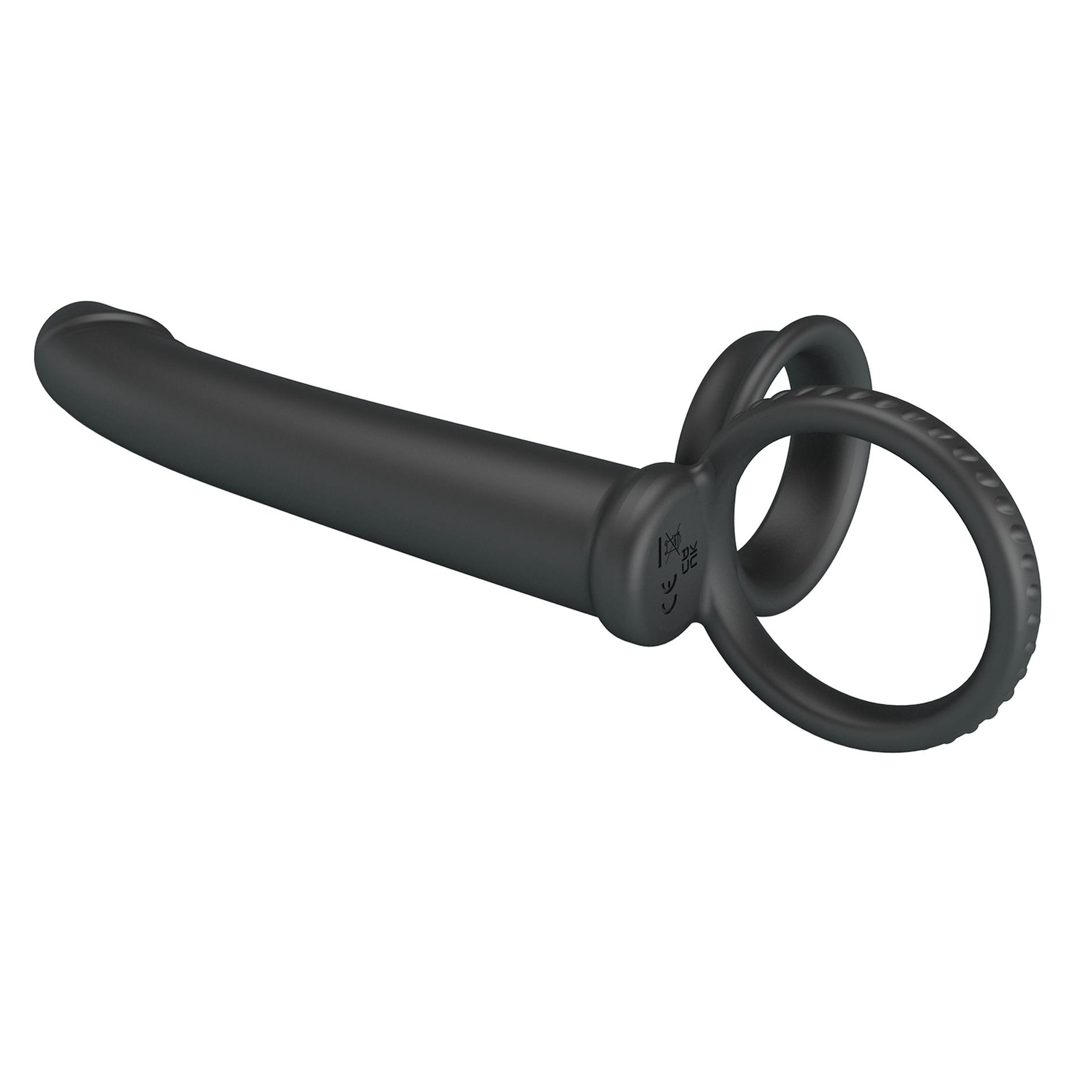 Zestaw strap-on Moses - silikon, regulowany — zdjęcie 7