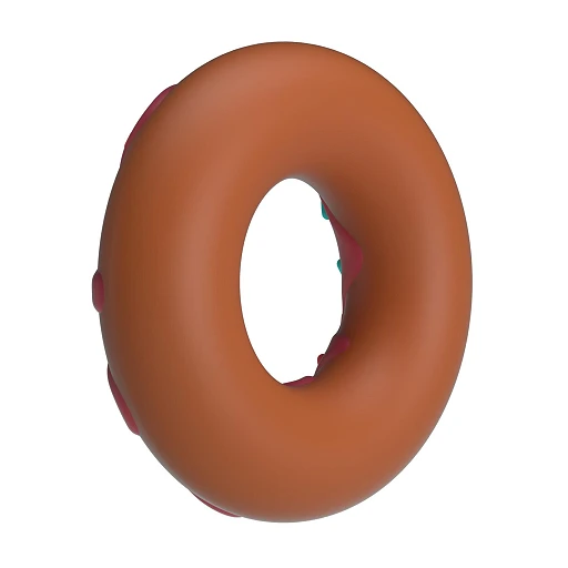 Pierścień erekcyjny Berry Super Donut - silikon — zdjęcie 5