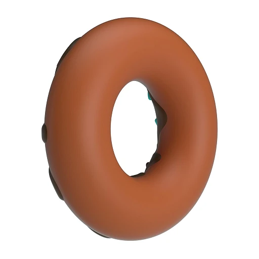 Pierścień erekcyjny Choco Super Donut - silikon — zdjęcie 5