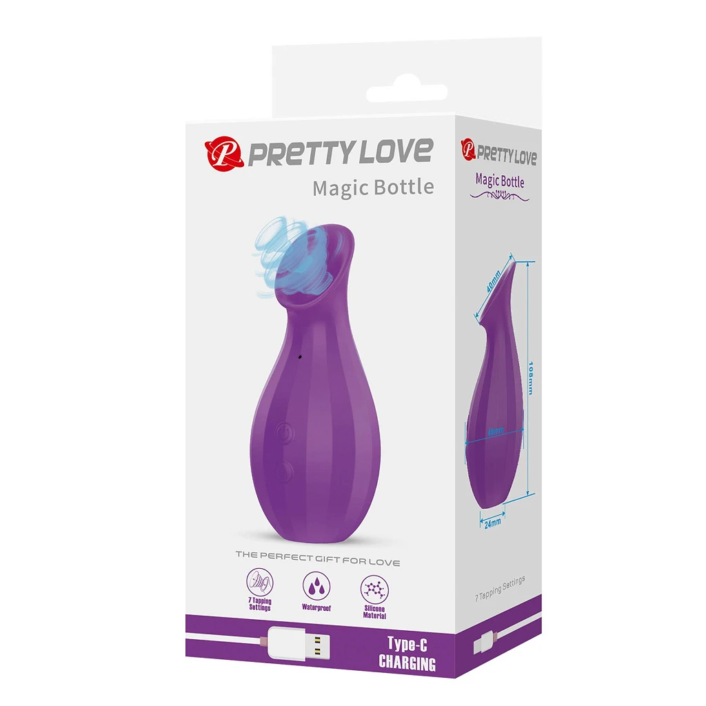 Stymulator łechtaczki Magic Bottle – bezdotykowy, 7 trybów — zdjęcie 11