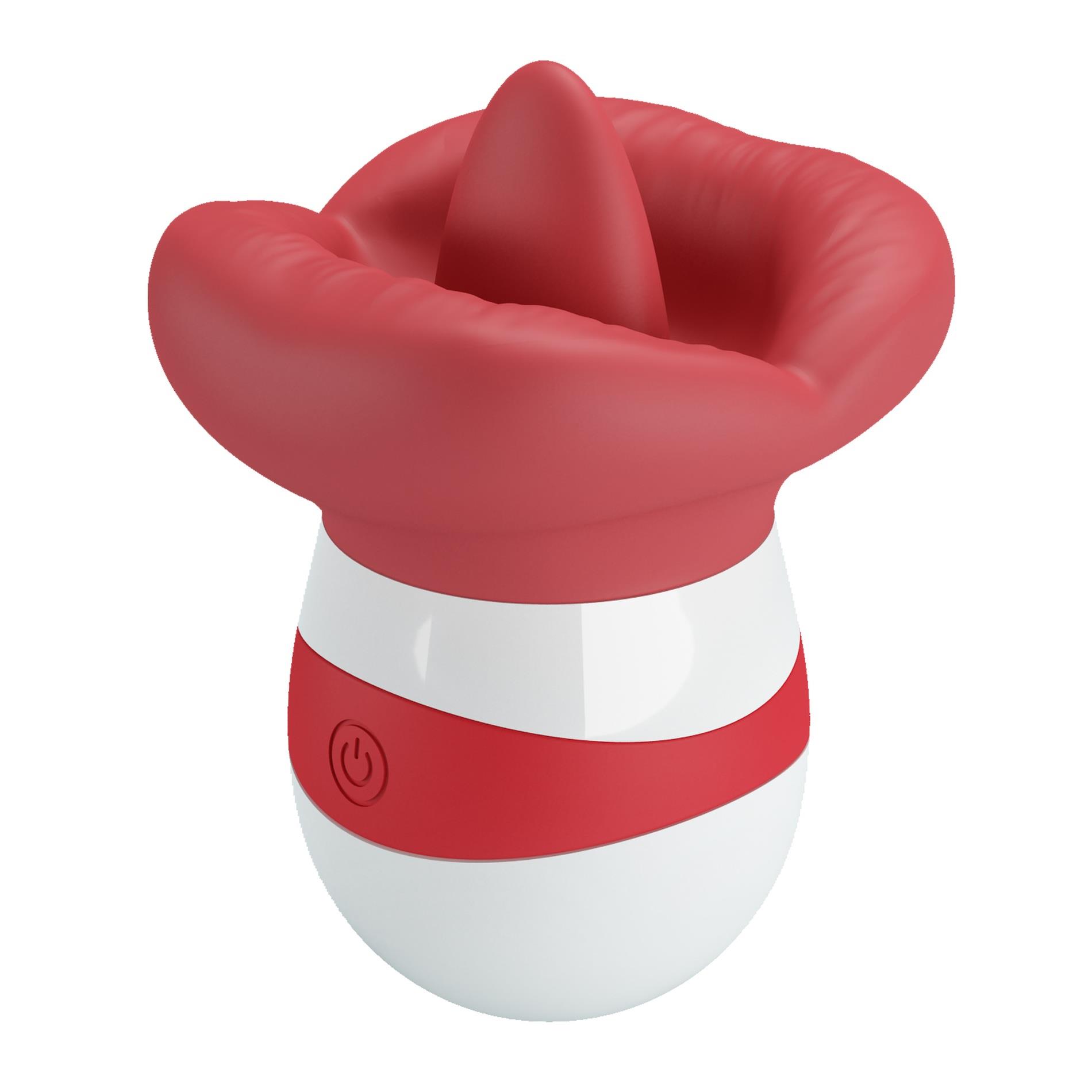 Stymulator z języczkiem Pretty Love Mina – 10 trybów, silikonowy — zdjęcie 1
