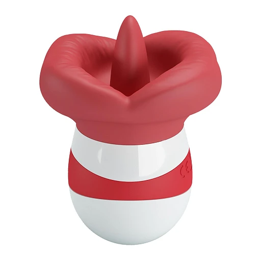 Stymulator z języczkiem Pretty Love Mina – 10 trybów, silikonowy — zdjęcie 6