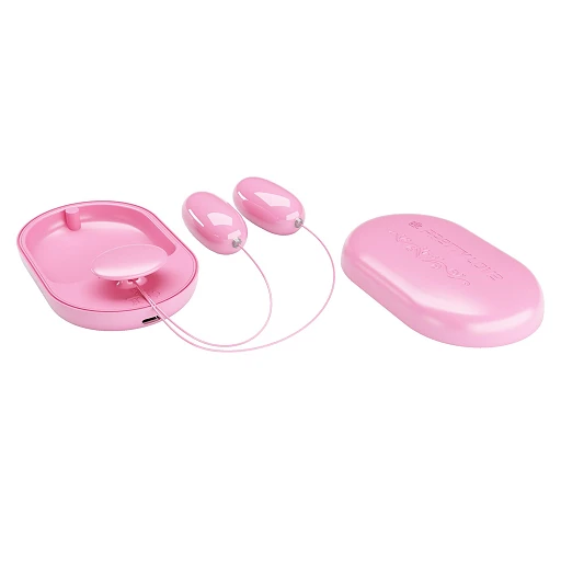 Wibrujące jajeczka Fun Box Pink – 12 trybów, pilot — zdjęcie 5