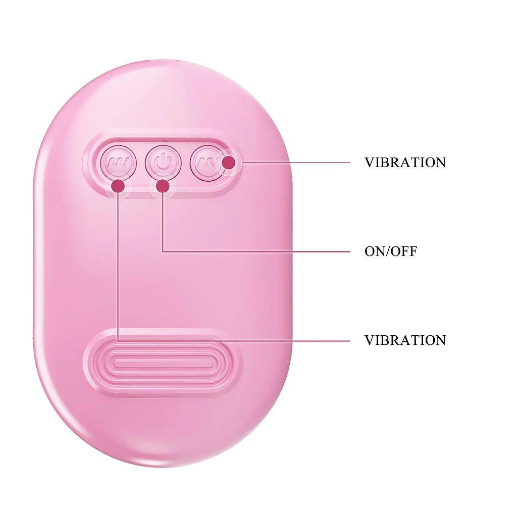 Wibrujące jajeczka Fun Box Pink – 12 trybów, pilot — zdjęcie 6