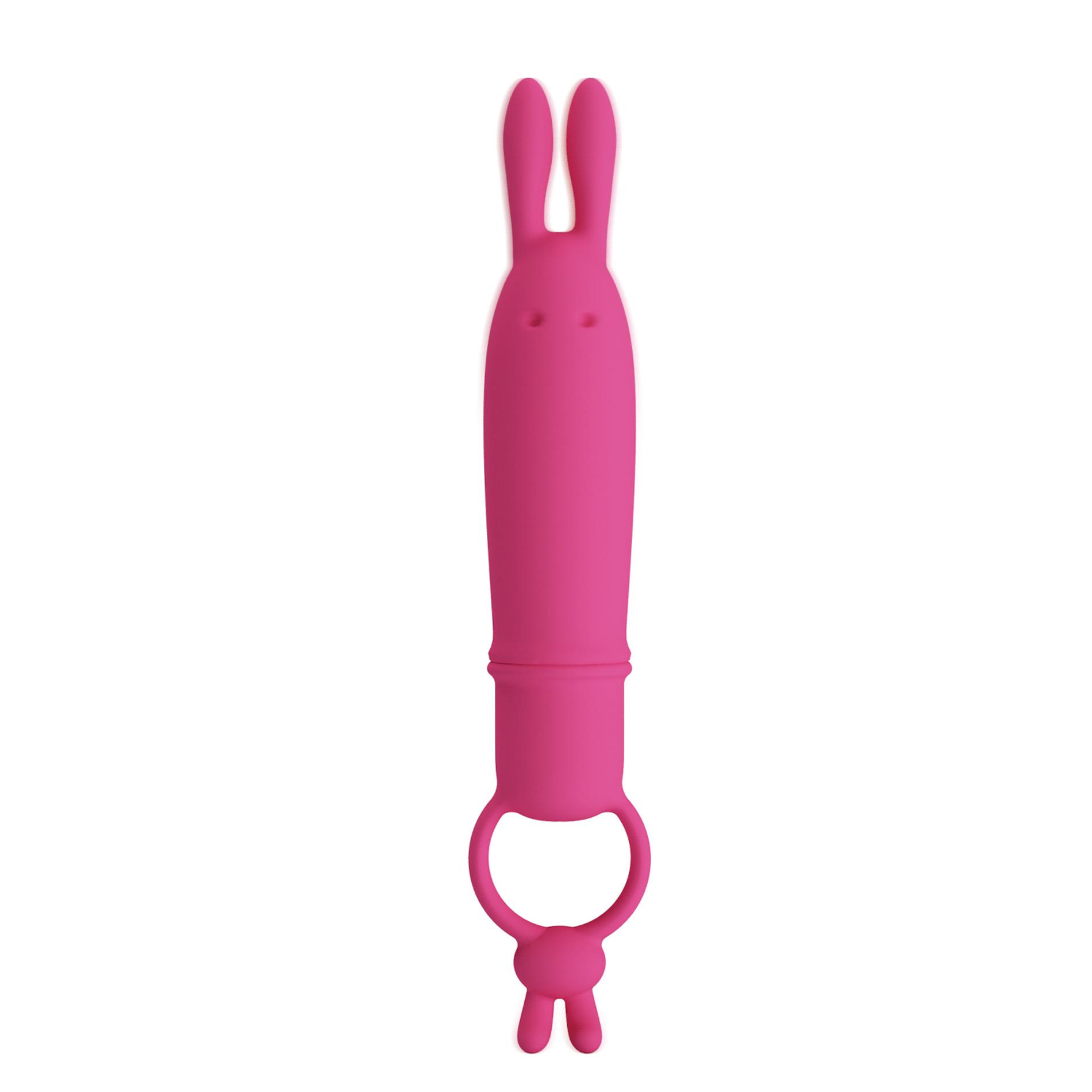Wibrator Delia Vibrating Bunny – 10 trybów, wodoodporny — zdjęcie 1