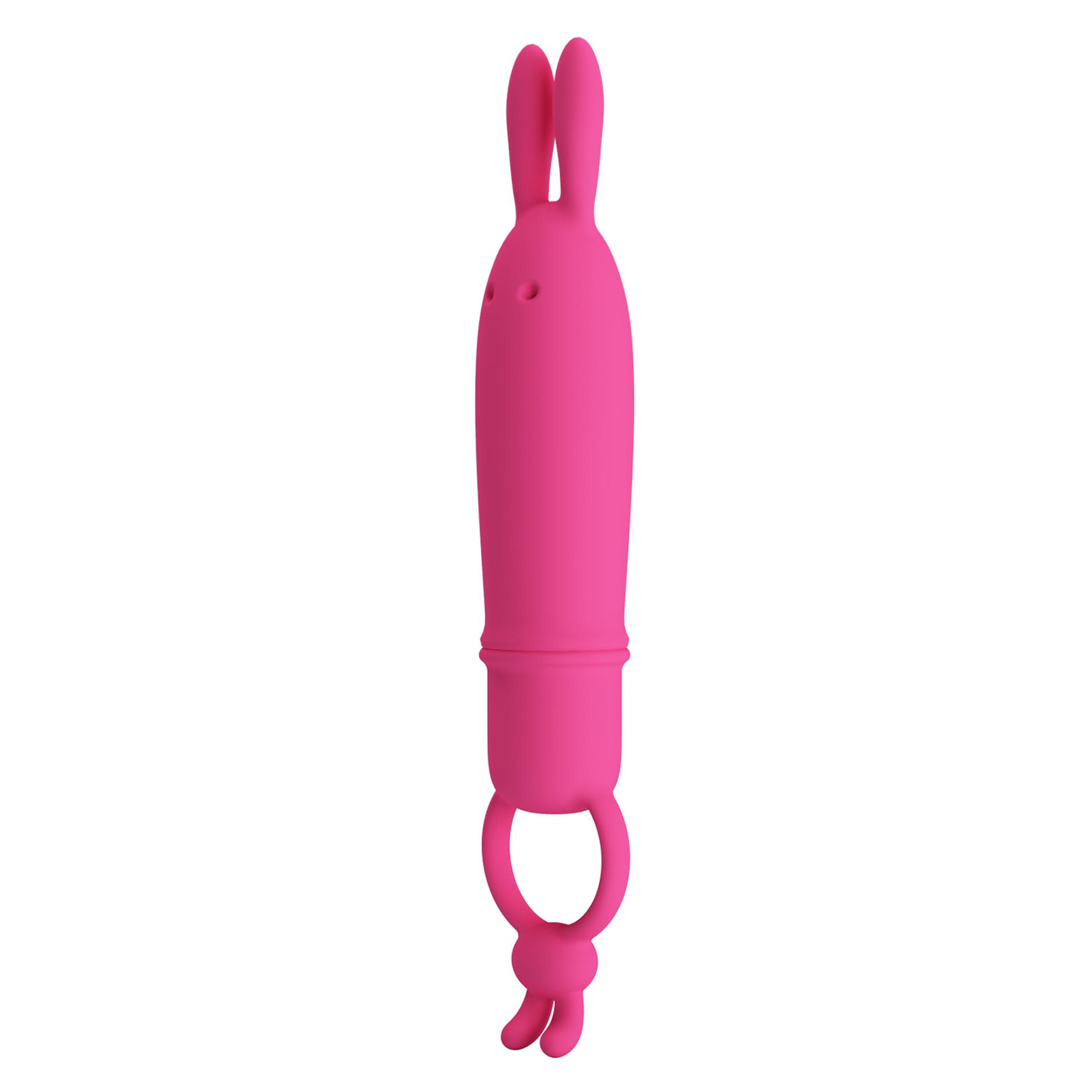Wibrator Delia Vibrating Bunny – 10 trybów, wodoodporny — zdjęcie 2