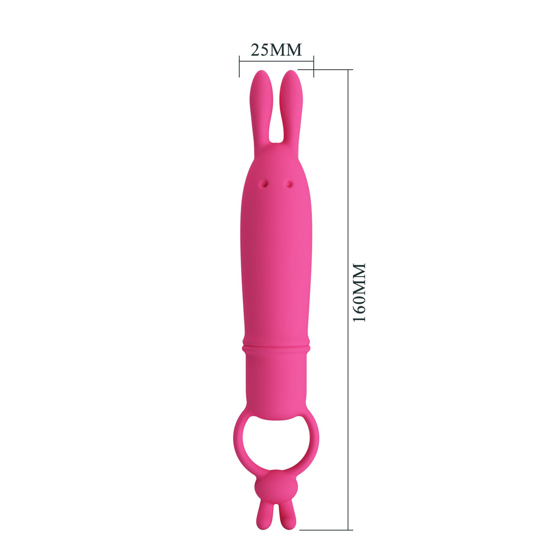 Wibrator Delia Vibrating Bunny – 10 trybów, wodoodporny — zdjęcie 6