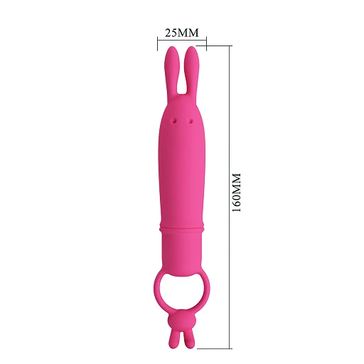 Wibrator Delia Vibrating Bunny – 10 trybów, wodoodporny — zdjęcie 6