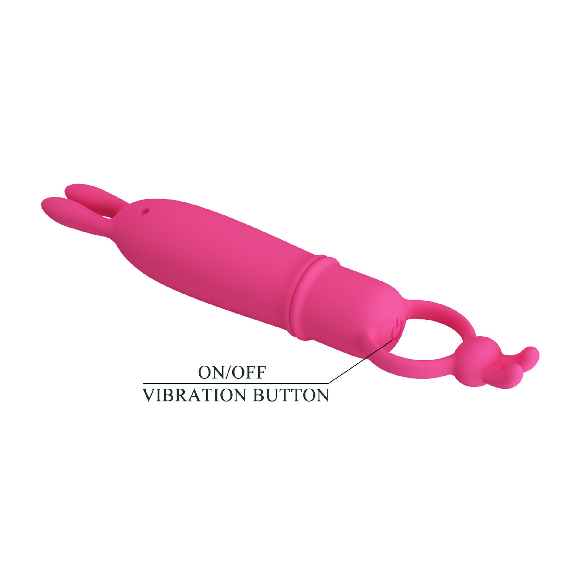 Wibrator Delia Vibrating Bunny – 10 trybów, wodoodporny — zdjęcie 7