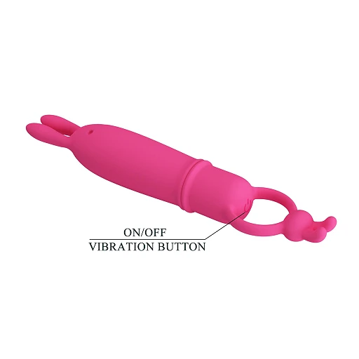 Wibrator Delia Vibrating Bunny – 10 trybów, wodoodporny — zdjęcie 7