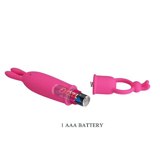 Wibrator Delia Vibrating Bunny – 10 trybów, wodoodporny — zdjęcie 8
