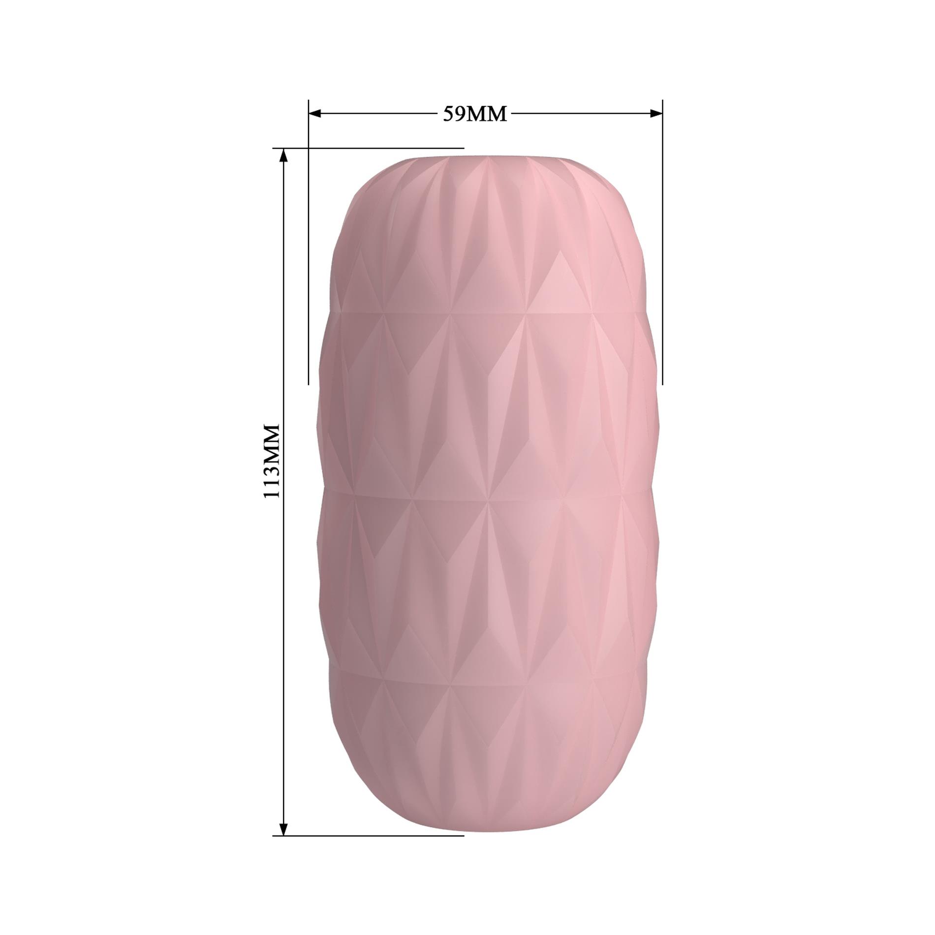 Masturbator jajko Alice – elastyczny TPR, etui podróżne — zdjęcie 4