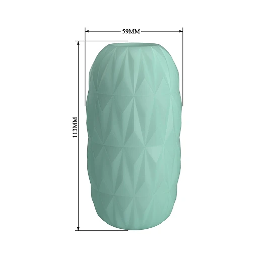 Masturbator egg Alice – elastyczne TPR, futerał podróżny — zdjęcie 4