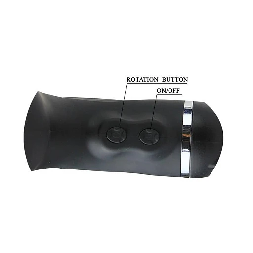 Masturbator Rotation Lover USB – 5 trybów, przyssawka — zdjęcie 5