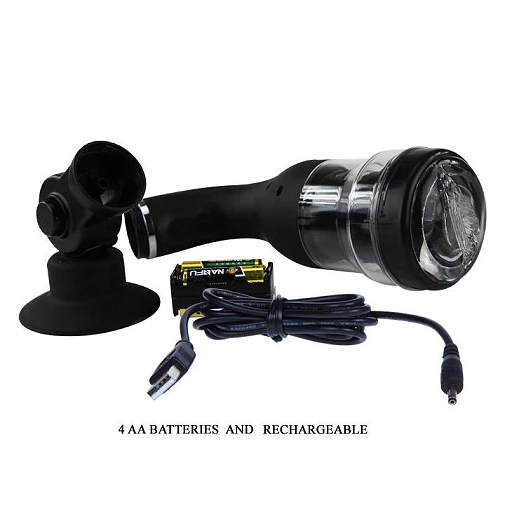 Masturbator Rotation Lover USB – 5 trybów, przyssawka — zdjęcie 6