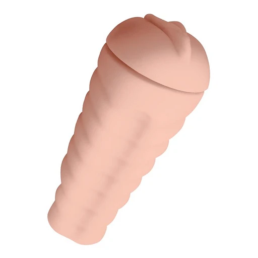 Masturbator Kitty – złota tuba, CyberSkin, 20,5 cm — zdjęcie 5