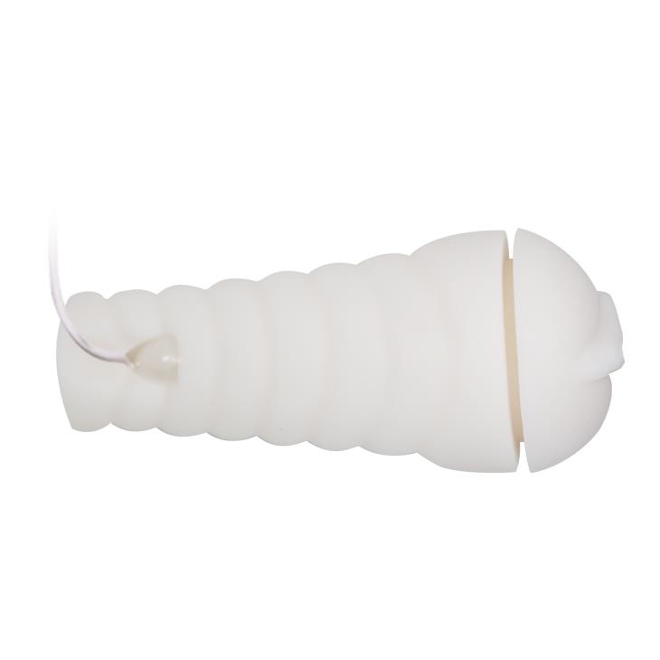 Masturbator Sally z wibracjami – 12 trybów, przyssawka — zdjęcie 3