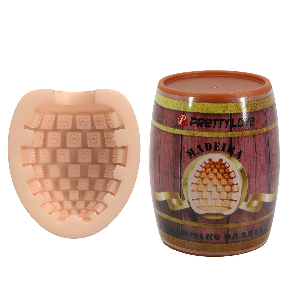 Masturbator Madeira Charming Barrel – TPR, wodooporny