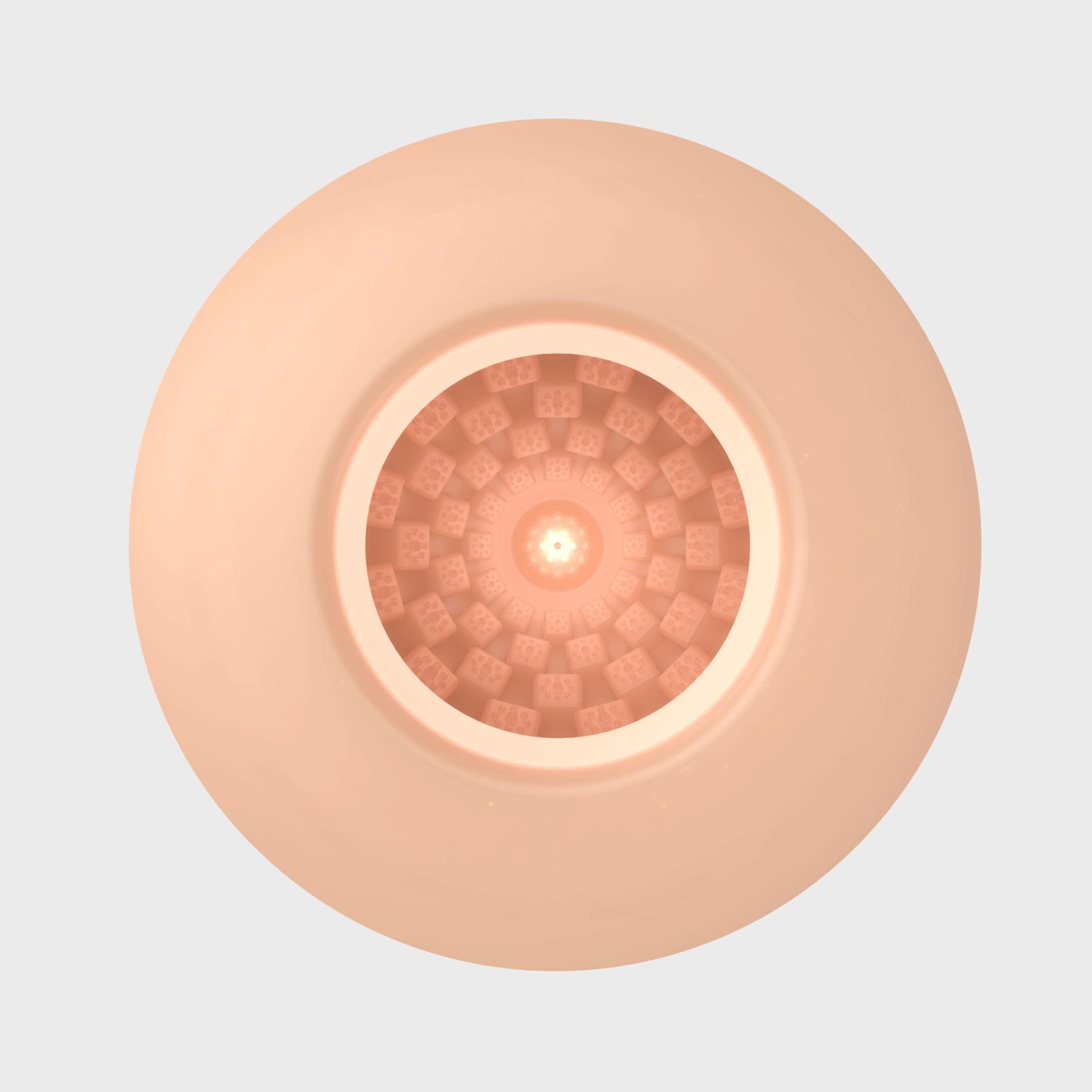 Masturbator Madeira Charming Barrel – TPR, wodooporny — zdjęcie 2