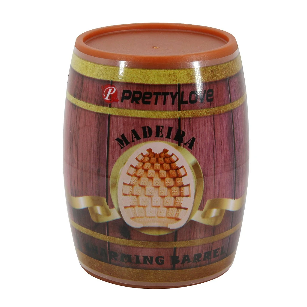 Masturbator Madeira Charming Barrel – TPR, wodooporny — zdjęcie 7