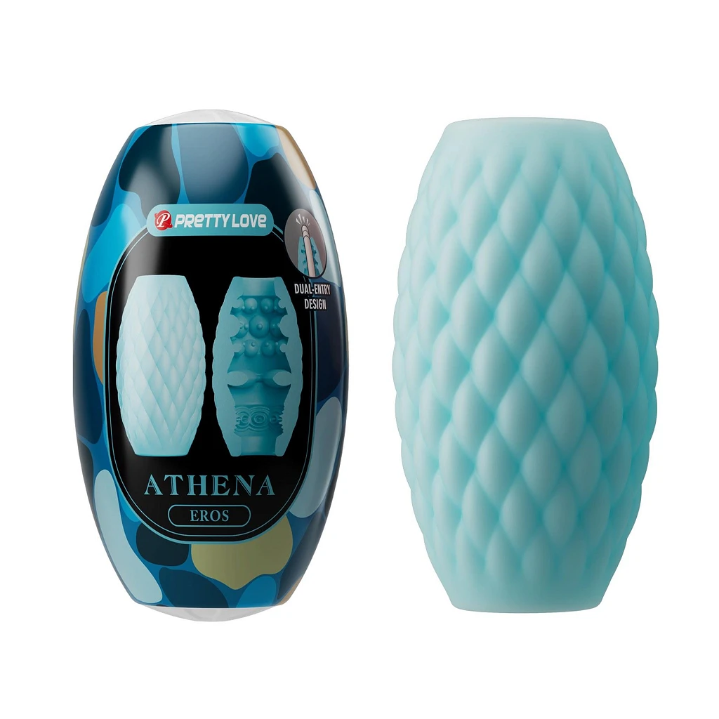 Masturbator Athena Eros – kompaktowy, wodoodporny, TPR — zdjęcie 2
