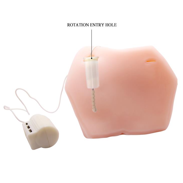 Masażer intymny BM-009042 - realistyczna tekstura — zdjęcie 4