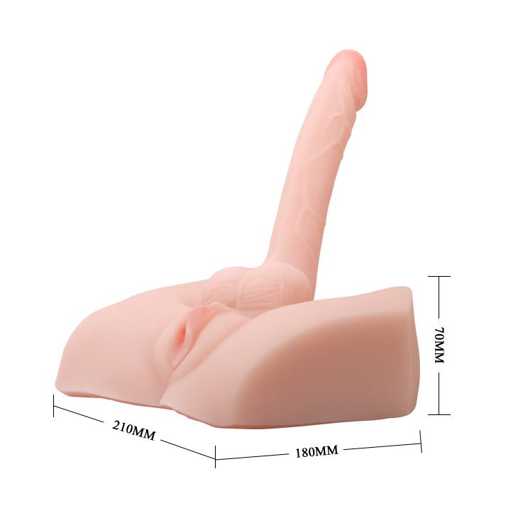 Masażer intymny BM-009042 - realistyczna tekstura — zdjęcie 5