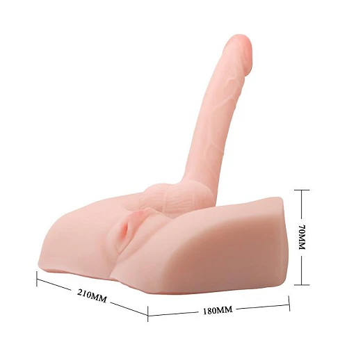 Masażer intymny BM-009042 - realistyczna tekstura — zdjęcie 5