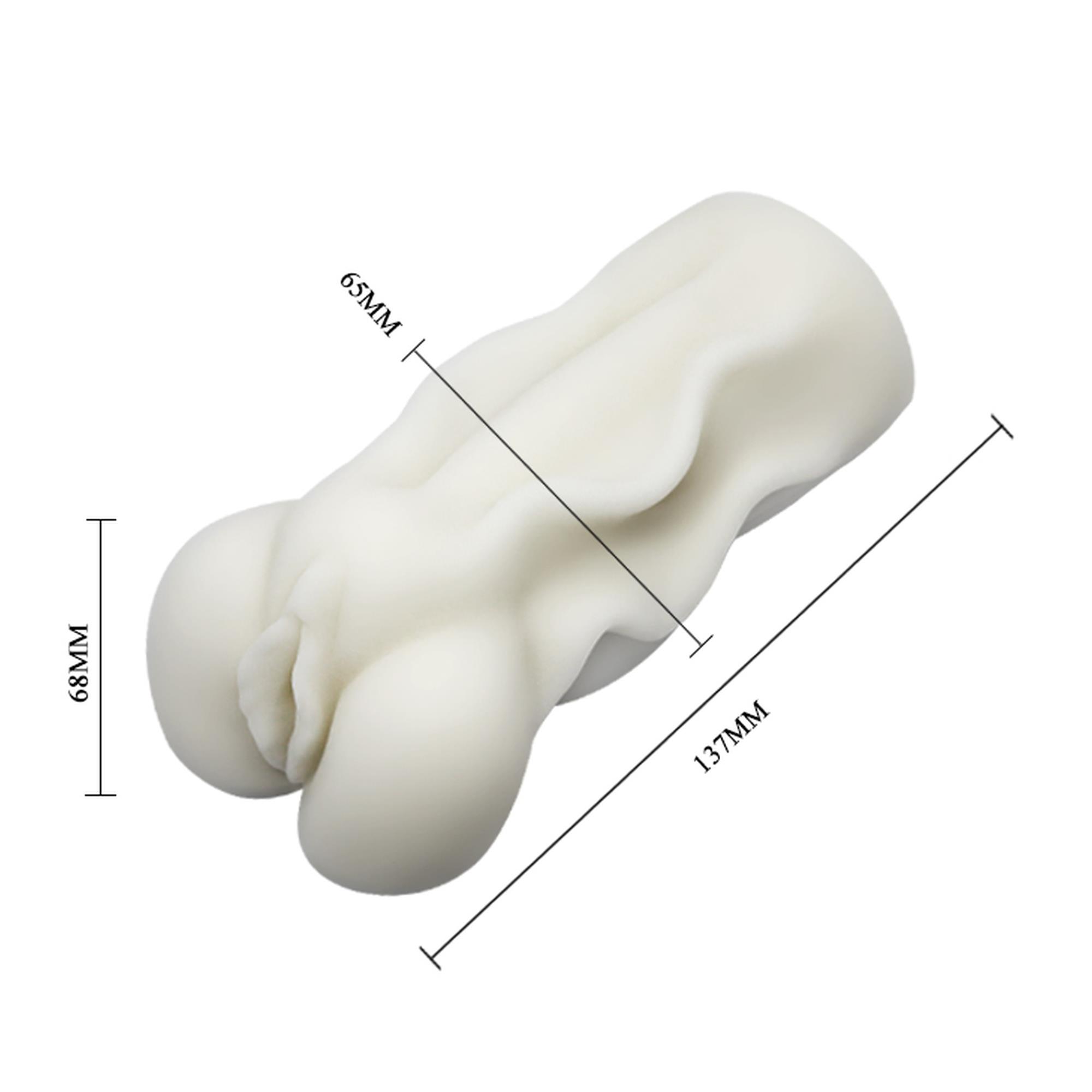 Masturbator 3D Tighten Shrink – miękki TPR, teksturowane wnętrze — zdjęcie 5