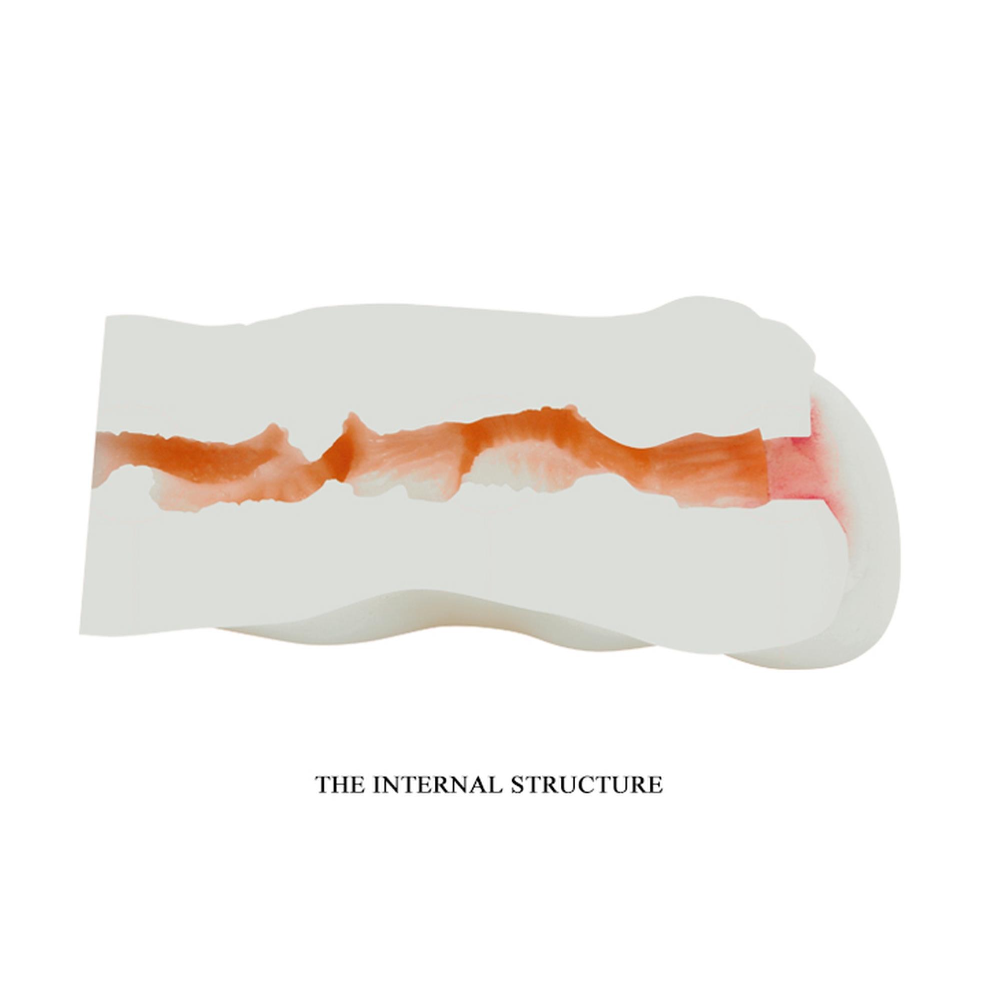 Masturbator 3D Tighten Shrink – miękki TPR, teksturowane wnętrze — zdjęcie 6