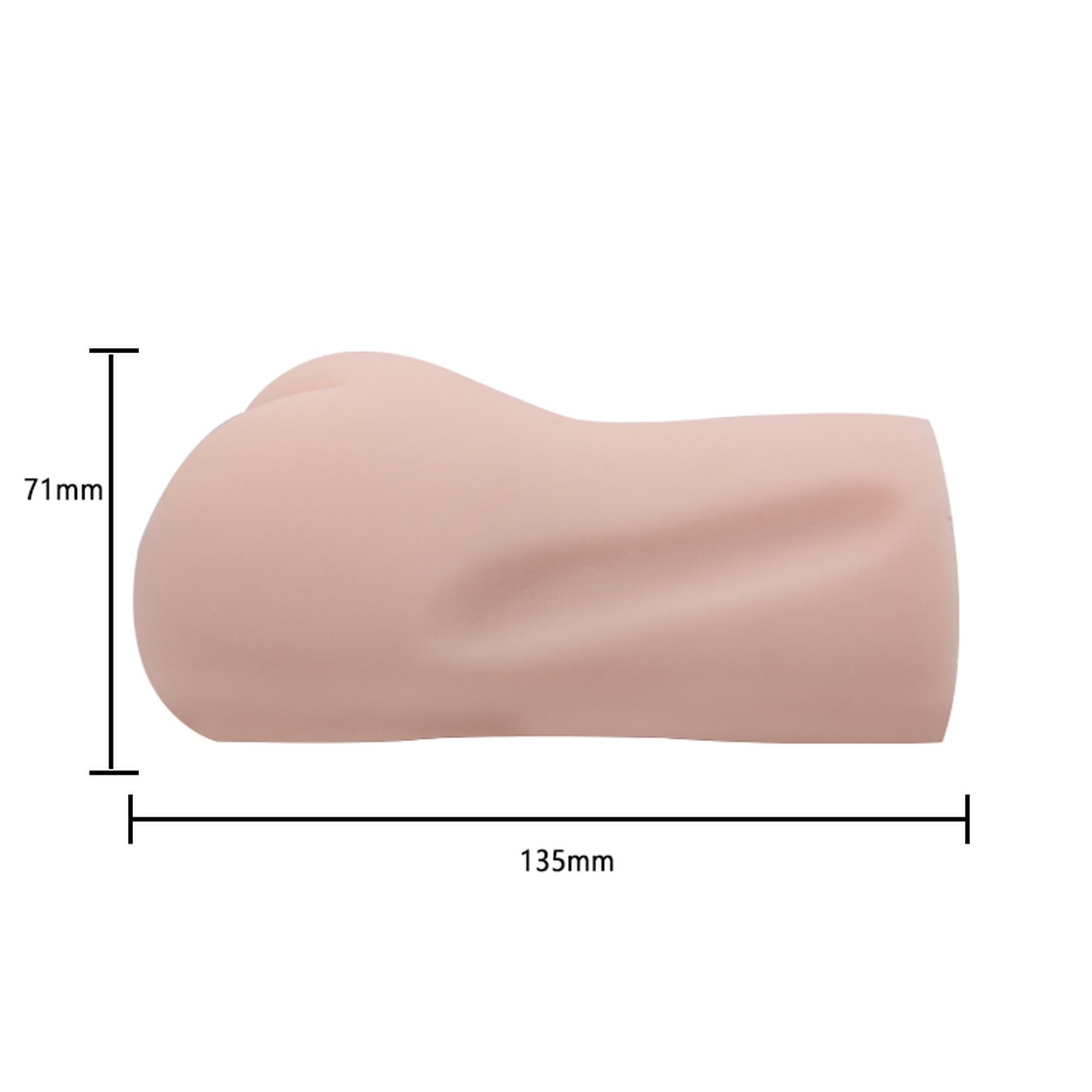 Masturbator Realistic 3D Life‑Like Ass – dwuwarstwowy, woda jako — zdjęcie 6