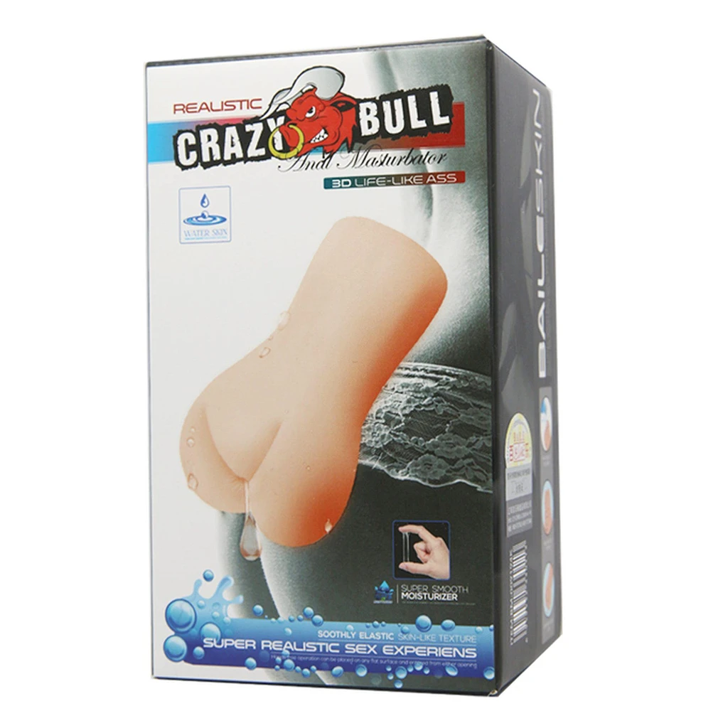 Masturbator Realistic 3D Life‑Like Ass – dwuwarstwowy, woda jako — zdjęcie 7