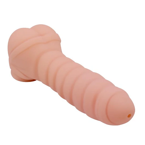 Masturbator Stronger Man – wibrujący, tunel TPR 22 cm — zdjęcie 2