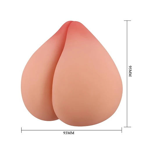 Masturbator Honey Peach – brzoskwinia z teksturowanym kanałem — zdjęcie 6