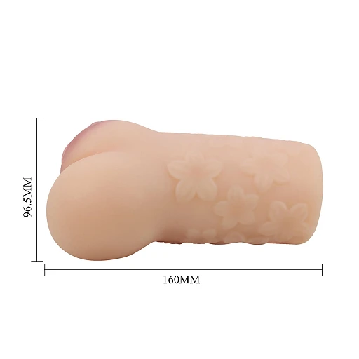 Masturbator Scarlet – miękki TPR, ręcznie malowane wejście — zdjęcie 10