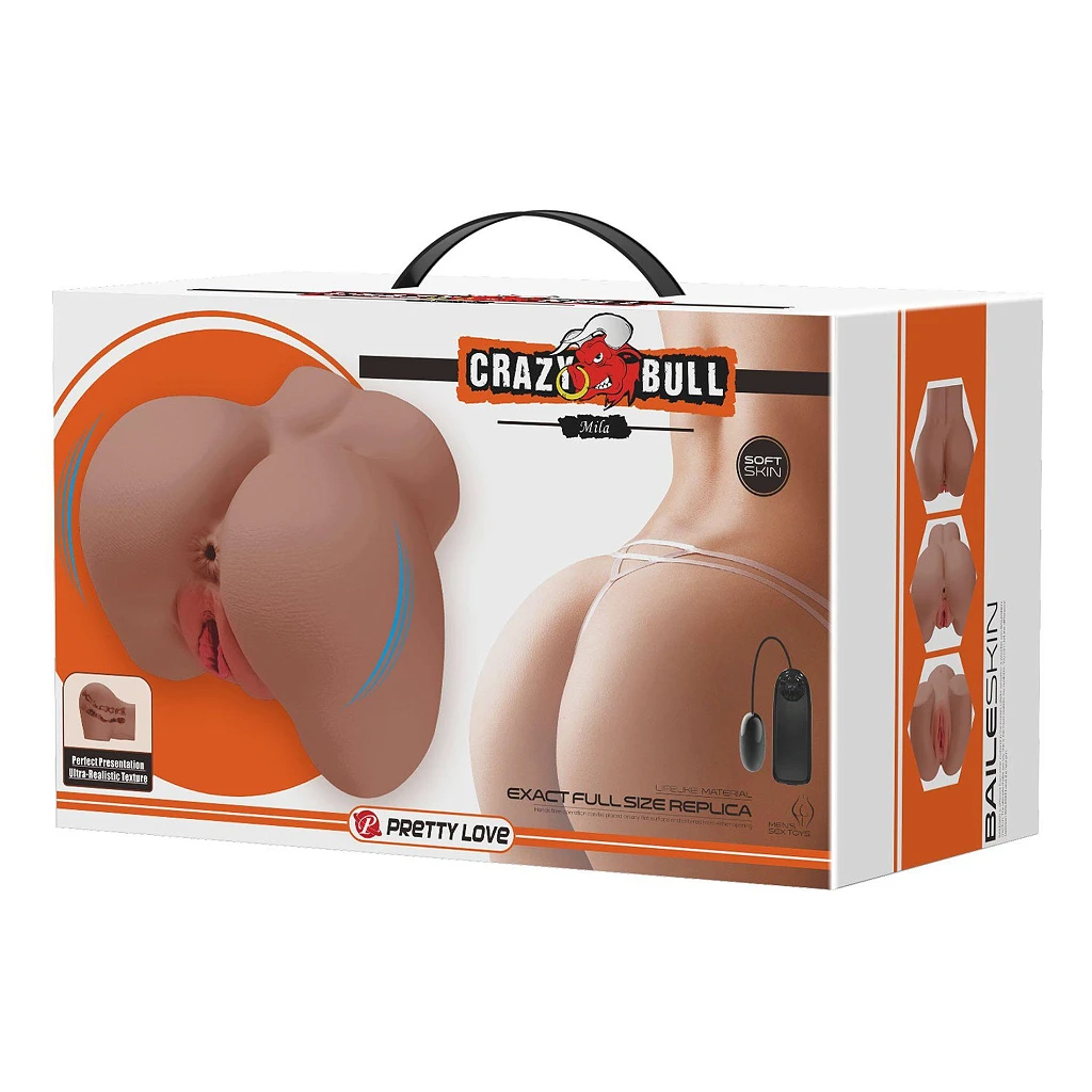 Masturbator Mila - podwójne wejście, realistyczny — zdjęcie 12