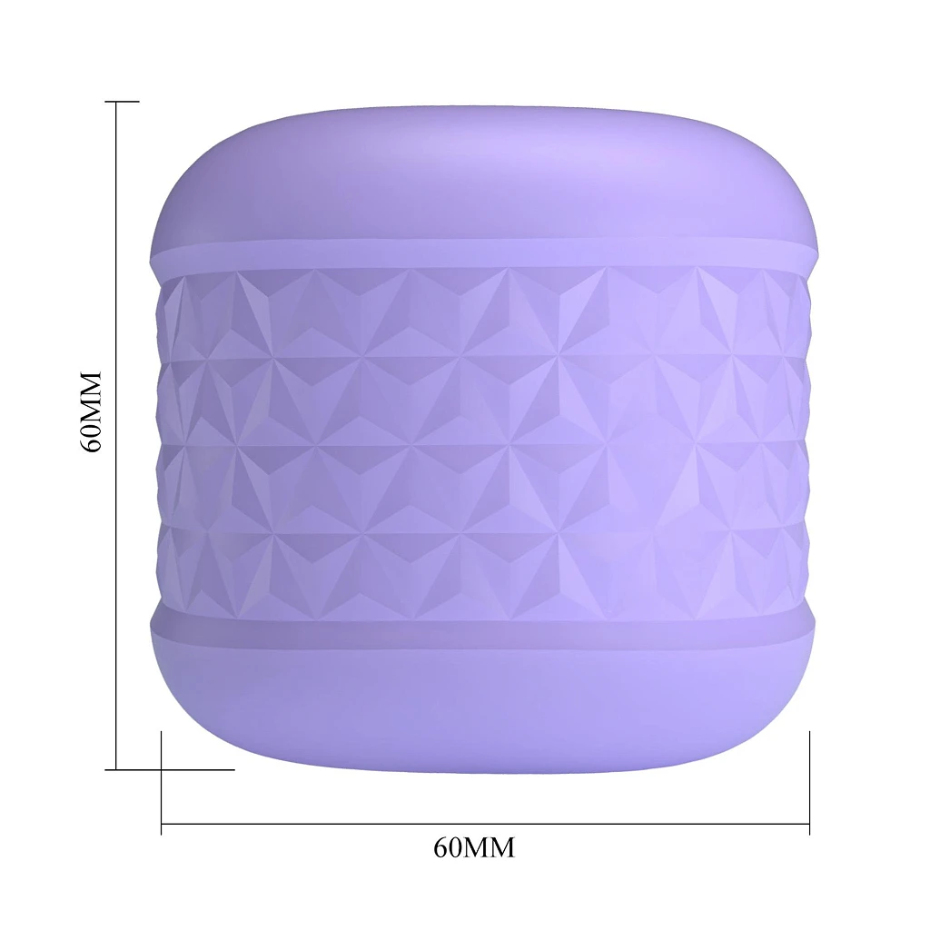 Masturbator Cary – dwustronny, ultrasoft, Ø 6 cm — zdjęcie 6