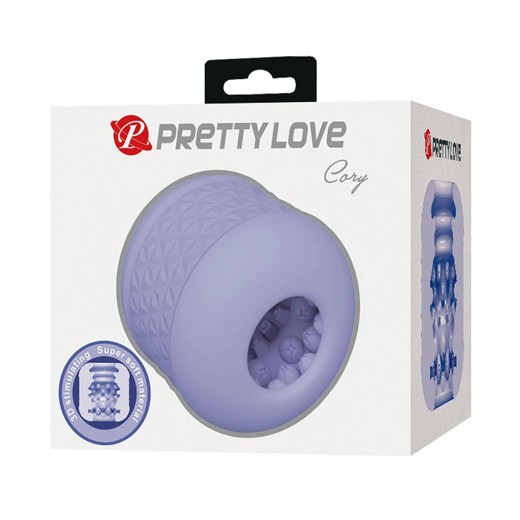 Masturbator Cary – dwustronny, ultrasoft, Ø 6 cm — zdjęcie 7