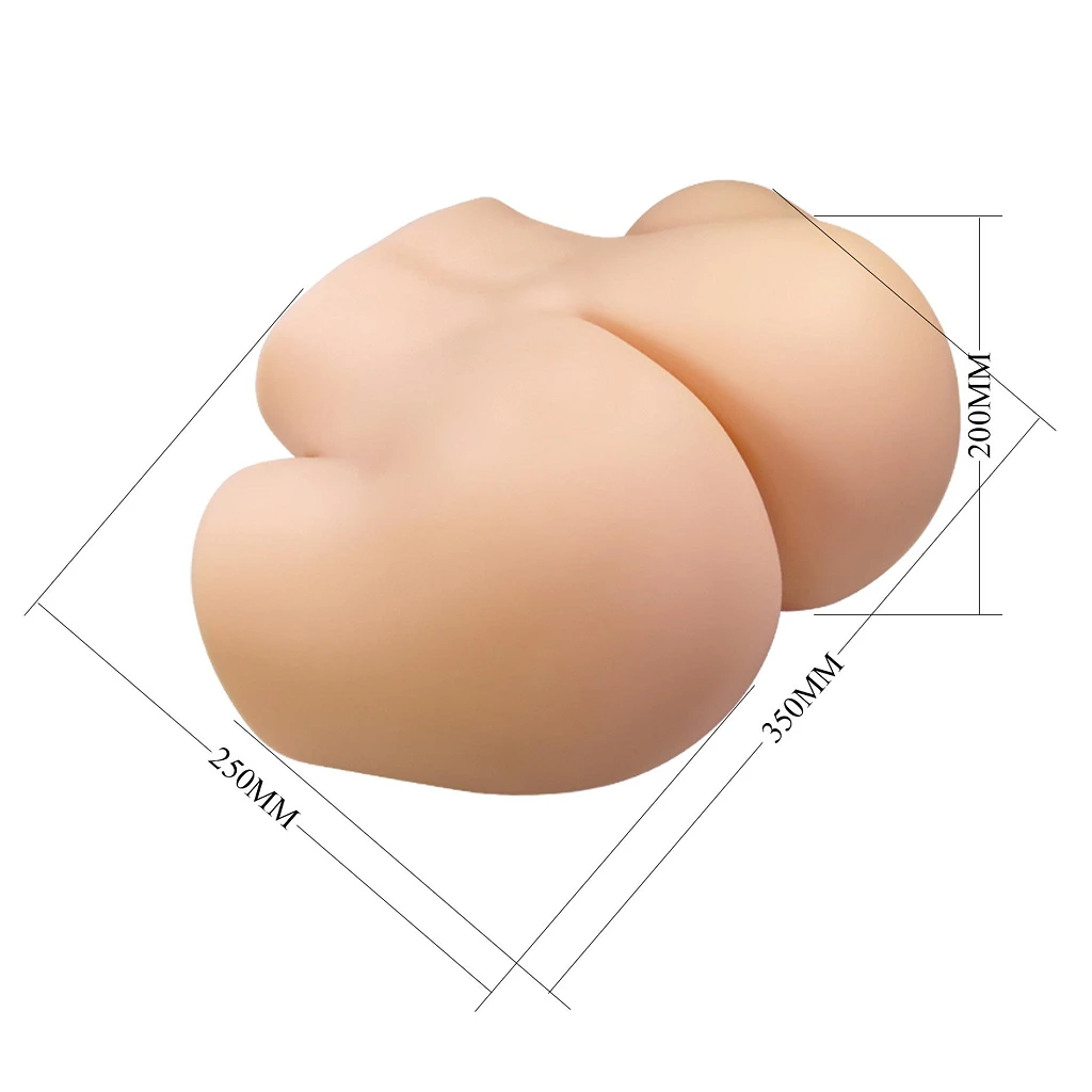 Masażer intymny Jessil - gęsty TPE 35 cm — zdjęcie 7