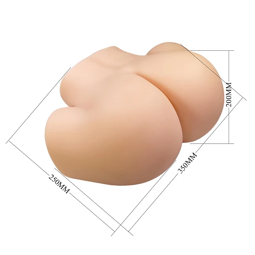 Masażer intymny Jessil - gęsty TPE 35 cm — zdjęcie 7