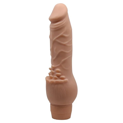 Wibrator realistyczny Clark 19,5 cm – cielisty, 3,8 cm